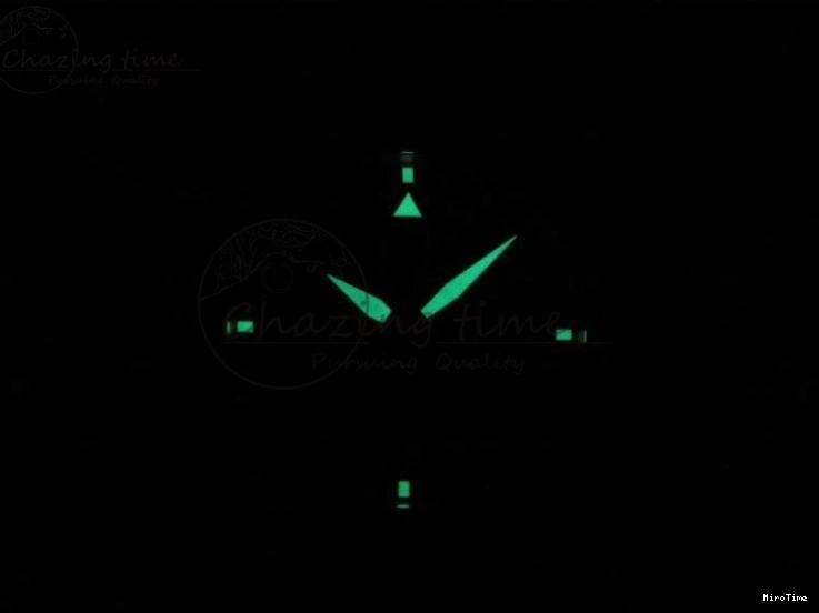 MIROTIME 0224 Soft MARK XVIII IW327001 SS FKF 1:1 Best Edition Black Dial On Black Leather Strap 7119